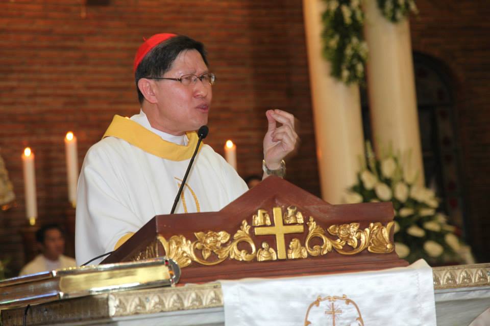 Thanksgiving remarks of Cardinal Tagle